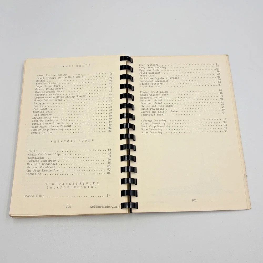 Vintage LOUISIANA Bayou Delight CREOLE & CAJUN Recipes Cookbook
